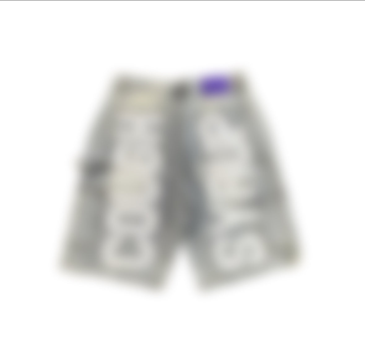 ALOCS LIGHT WASHED JORTS